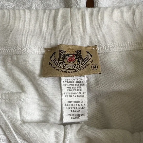 2006 Gold Tag White Juicy Couture Flare Pants - Picture 7 of 9